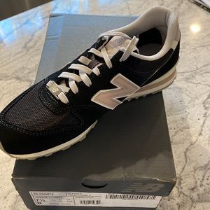 Black Pink White New Balance Classic 996 Sneakers